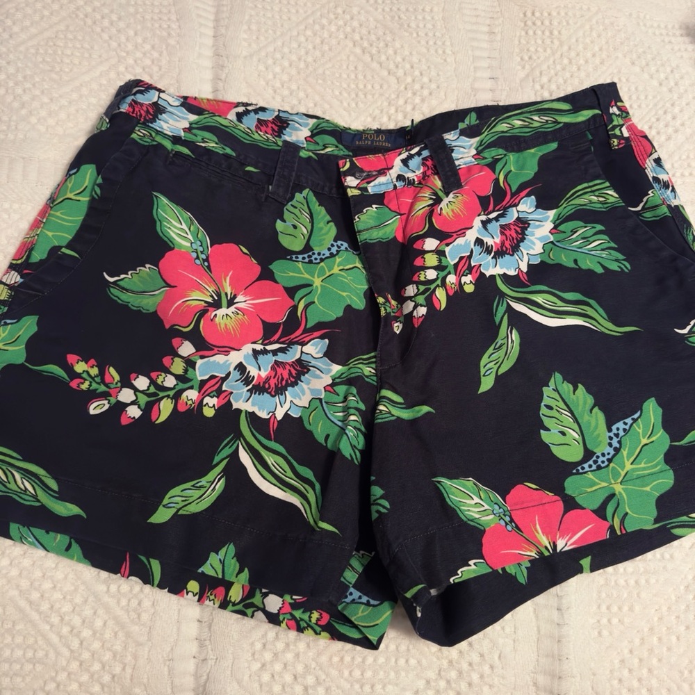 Polo Floral Shorts
